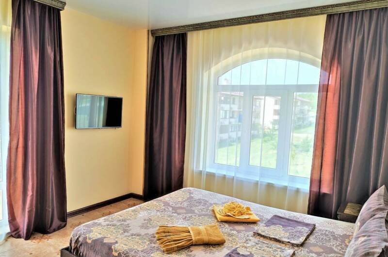 Двухместный Де Люкс. Обзорный Вид на море и балкон