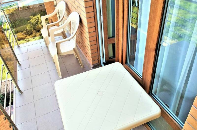 Трехместный Де Люкс Обзорный Вид на море и терраса