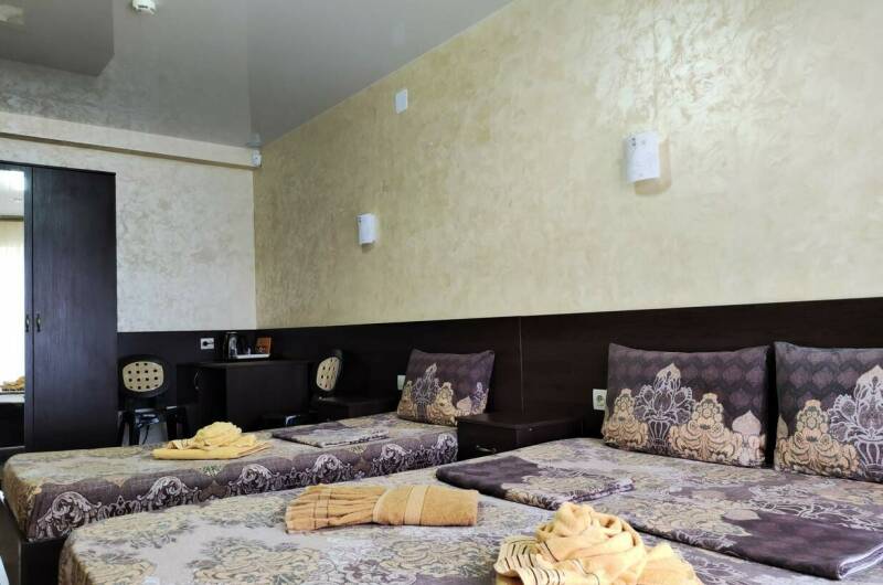 Трехместный Де Люкс Обзорный Вид на море и терраса