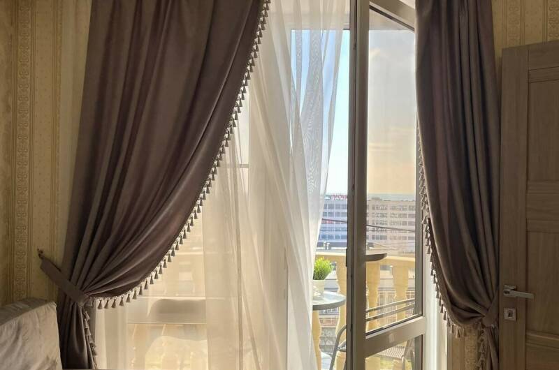 Семейный номер с балконом и видом на море