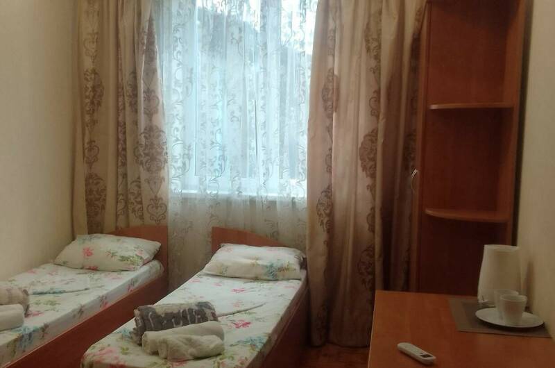 1 этаж, двухместный номер с раздельными кроватями