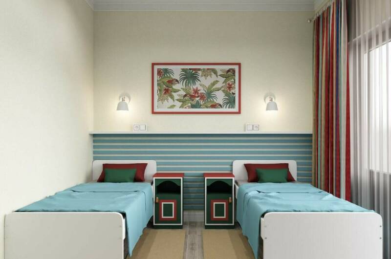 «Семейный» двухкомнатный