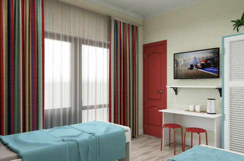 «Семейный» двухкомнатный