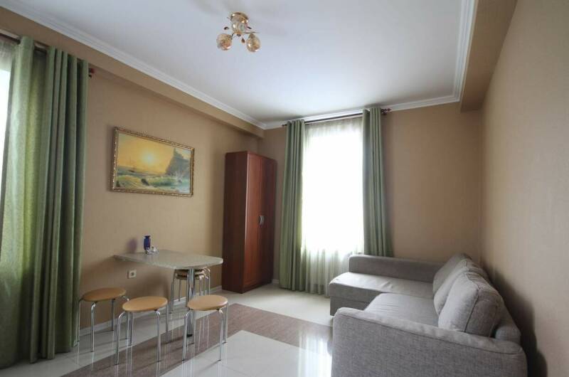 Двухкомнатные апартаменты с кухней