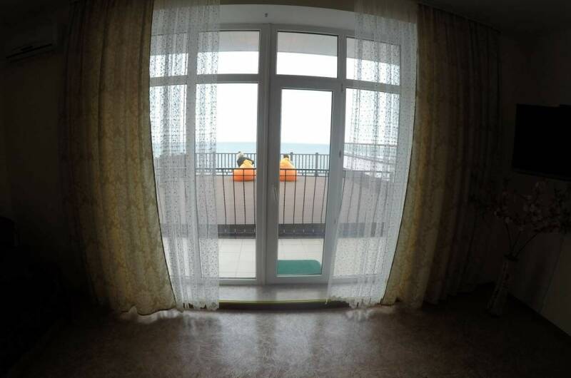 Люкс с видом на море и террасой