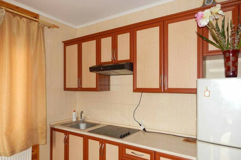 Деревянный коттедж с кухней до 4 человек