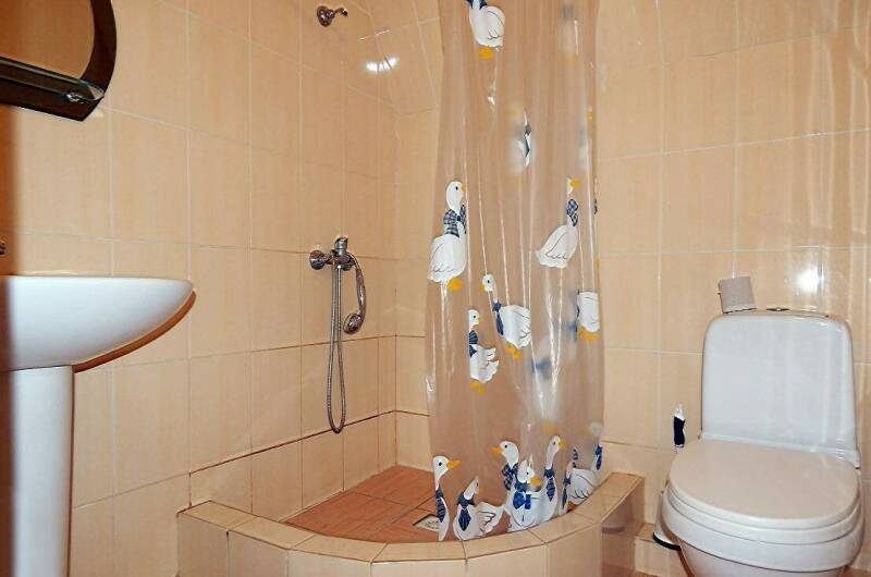 Деревянный коттедж с кухней до 4 человек